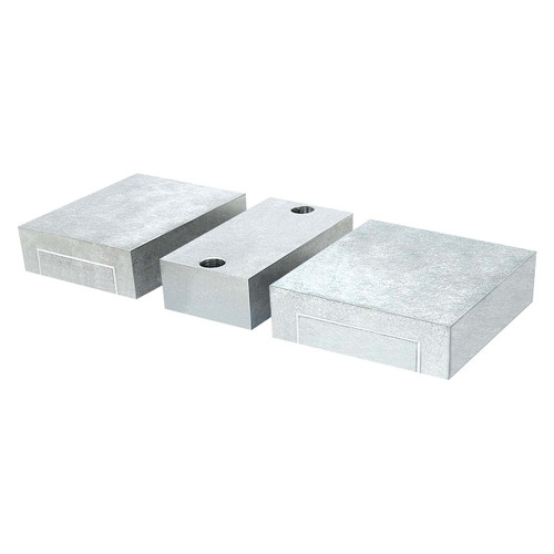 Kurt HD6AL-JAWKIT | 1.730" Height Aluminum Height Kit