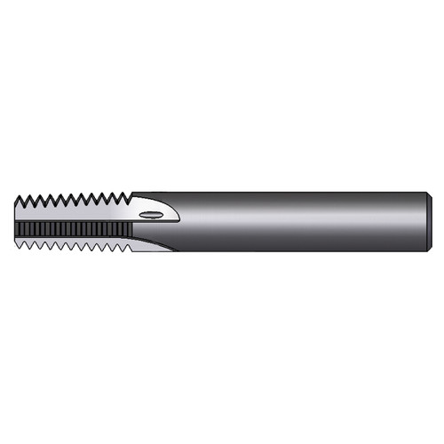 Scientific Cutting Tools TMC430-14NPT | 0.430" Cutting Diameter x 0.500" Shank x 1.105" LOC x 3.500" OAL 4 Flute Uncoated Solid Carbide Straight Flute Thread Mill Scientific Cutting Tools TMC430-14NPT | 0.430" Cutting Diameter x 0.500" Shank x 1.105" LOC x 3.500" OAL 4 Flute Uncoated Solid Carbide Straight Flute Thread Mill