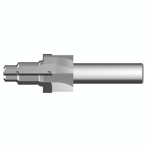 Scientific Cutting Tools VC12-2-ROUGH-X8A | 0.750" Shank x 5.250" OAL 4 Flute AlTiN Coated Carbide Tipped Cavity Tool