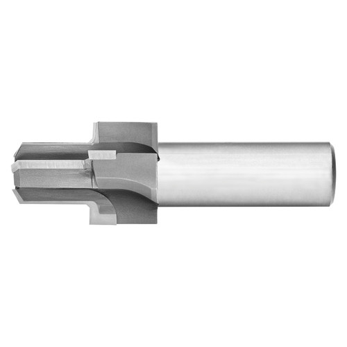 Scientific Cutting Tools PT-BSPP-3/8A | 3/8 BSPP Thread x 0.500" Shank x 3.620" OAL 4 Flute AlTiN Coated Carbide Tipped Porting Tool
