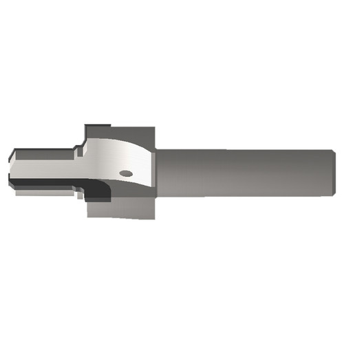 Scientific Cutting Tools AS5202-04R-X3A | 0.4375-20 UNJF-3B Thread x 0.500" Shank x 3.120" OAL 3 Flute AlTiN Coated Carbide Tipped Porting Tool