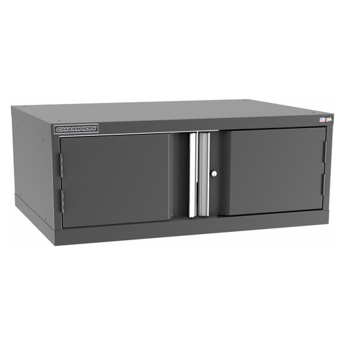 Champion Tool Storage SWPS600-2FDIL-DG | 40-1/4" Width x 15-3/4" Height x 22-1/2" Depth 2 Doors Powder Coated Steel Modular Door Cabinet - Dark Gray