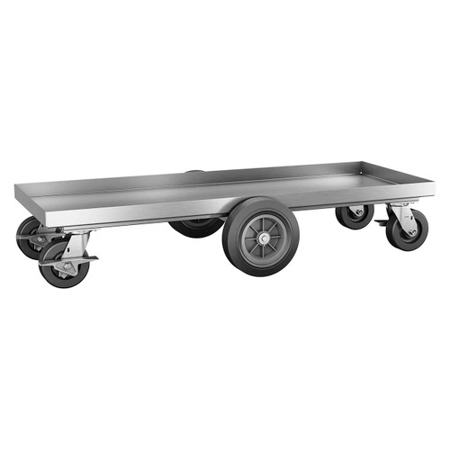 Champion Tool Storage FMPSA54MC | 54" Width x 10" Height x 20" Depth Brushed Coated Stainless Steel Tool Box Maintenance Cart - Stainless