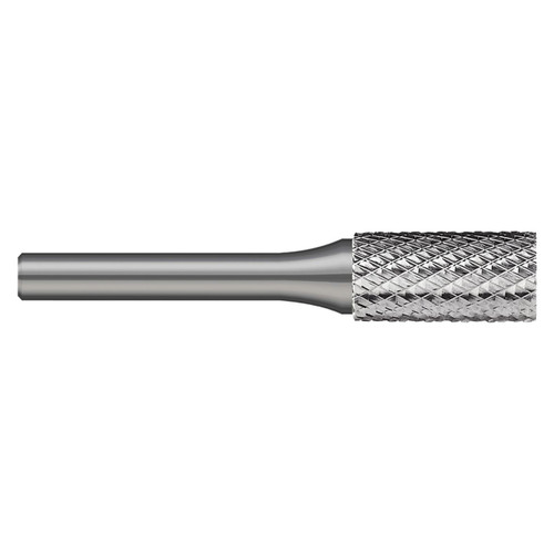 Harvey Tool 710716 | SA-1 Size x 1/4" Diameter x 1/4" Shank x 5/8" LOC x 2" OAL Uncoated Double Cut Burr