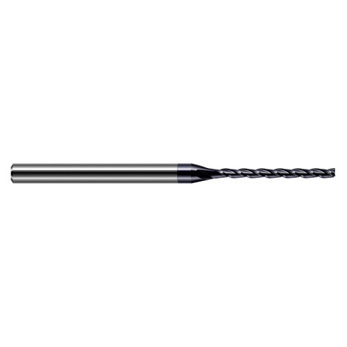 Harvey Tool 826902 | 0.109" Diameter x 1/8" Shank x 0.900" LOC x 2-1/2" OAL 4 Flute Uncoated Square End Mill