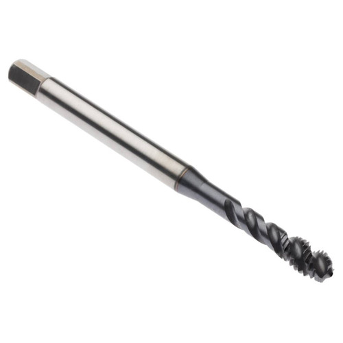 Seco Tools 03000130 | MTH-M10X1.50ISO6H-BC-M003-A M10 Thread Size x 0.394" Diameter x 0.394" Shank x 3.937" OAL 48 Degree Helix Angle 3 Flute TiCN Coated HSS-E Spiral Flute Tap