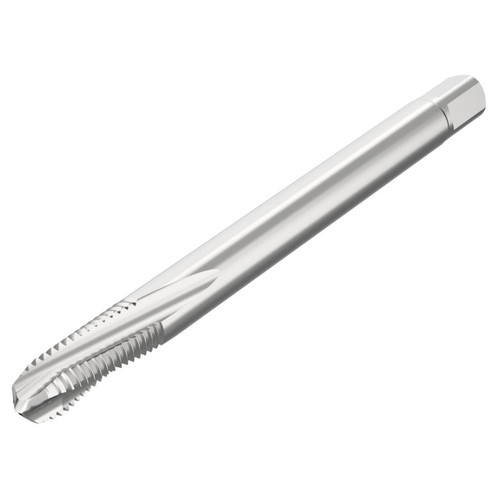 Seco Tools 10001106 | MTH-M4X0.70ISO6HX-BC-S001 M4 Thread Size x 0.162" Diameter x 0.177" Shank x 2.545" OAL 10 Degree Helix Angle 3 Flute Uncoated HSS-E-PM Spiral Flute Tap