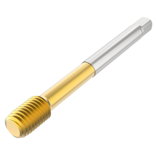 Seco Tools 10139198 | T33-FN01C06-12X1.75-65R M12 Thread Size x 12.00mm Diameter x 9.00mm Shank x 110.00mm OAL TiAIN+TiN Coated HSS-E-PM Thread Forming Tap