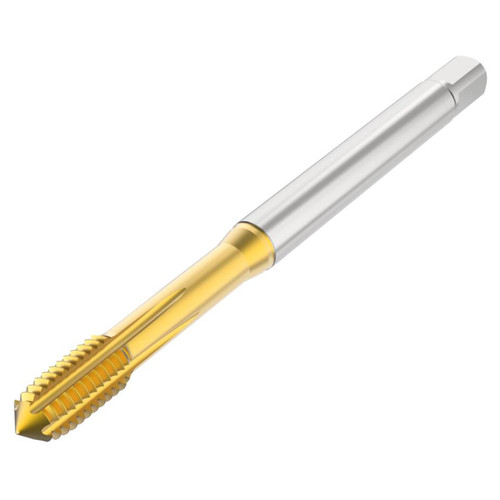 Seco Tools 10139241 | T33-FSN09C03-5-44-22R UNF5-44 Thread Size x 3.18mm Diameter x 3.50mm Shank x 57.20mm OAL 3 Flute TiAIN+TiN Coated HSS-E Thread Forming Tap