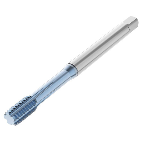 Seco Tools 10139290 | T33-FSC01E03-5X0.8-65R M5 Thread Size x 5.00mm Diameter x 6.00mm Shank x 70.00mm OAL 5 Flute TiCN Coated HSS-E-PM Thread Forming Tap