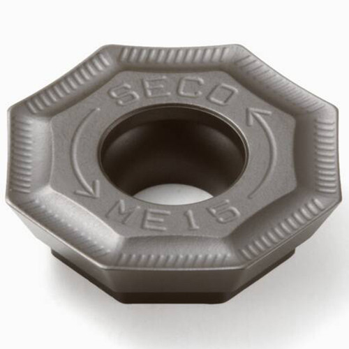Seco Tools 00005743 | 0.706" Inscribed Circle Diameter x 0.020" Radius x 0.180" Thickness 8 Cutting Edge Carbide Octomill Insert
