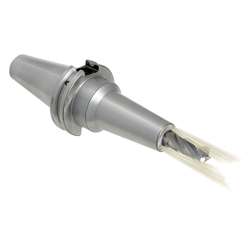 Techniks 29032FB | CAT40 Taper x 5/8" Size x 1.750" Diameter x 3.750" Projection Length x 6.440" OAL Steel ShrinkFIT CoolBLAST/CoolFLEX Holder