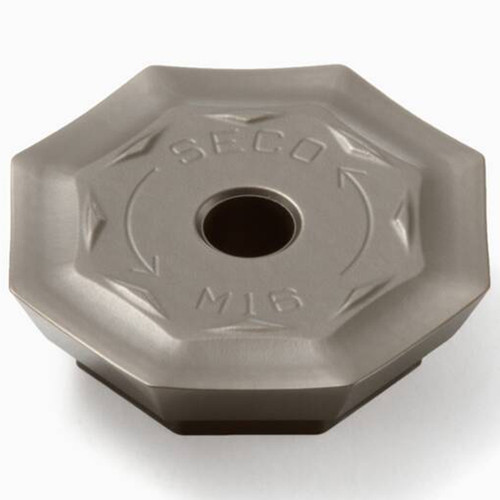 Seco Tools 02566035 | 0.706" Inscribed Circle Diameter x 0.020" Radius x 0.180" Thickness 8 Cutting Edge Carbide Octomill Insert
