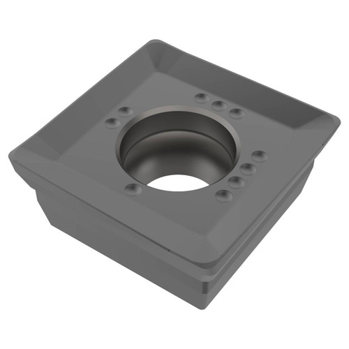 Seco Tools 02566301 | 0.376" Inscribed Circle Diameter x 0.032" Radius x 0.156" Thickness 4 Cutting Edge Carbide Milling Insert
