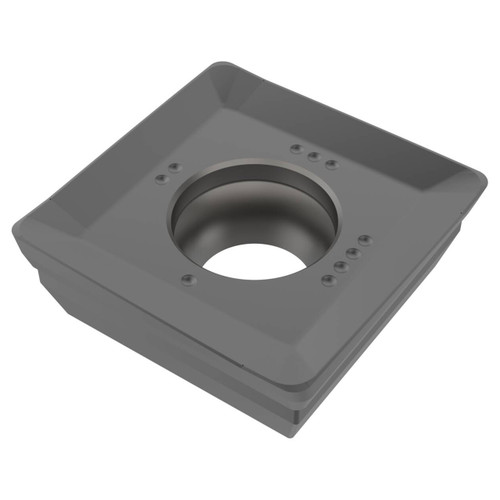 Seco Tools 02566303 | 0.622" Inscribed Circle Diameter x 0.032" Radius x 0.219" Thickness 4 Cutting Edge Carbide Milling Insert