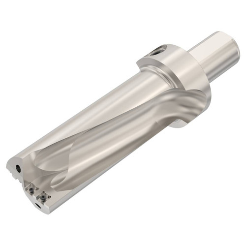 Seco Tools 02602085 | 2.250" Diameter x 1.500" Shank x 11.500" OAL 88 Degree Cutting Edge Angle Indexable Insert Drill