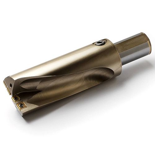 Seco Tools 02602089 | 3.000" Diameter x 2.000" Shank x 14.030" OAL 88 Degree Cutting Edge Angle Indexable Insert Drill