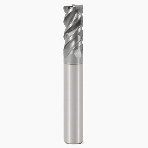 Seco Tools 02711335 | 0.250" Diameter x 0.250" Shank x 0.015" Radius x 2.500" OAL 4 Flute SIRON-A Coated Carbide Corner Radius End Mill