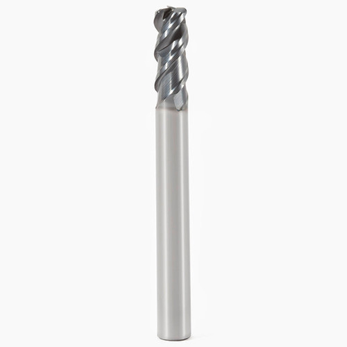 Seco Tools 02881695 | 6.00mm Diameter x 6.00mm Shank x 1.00mm Radius x 57.00mm OAL 3 Flute 48 Degree Helix Angle SIRON-A Coated Carbide Corner Radius End Mill
