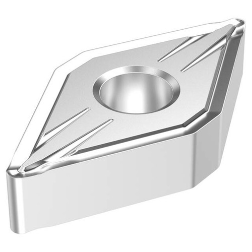 Seco Tools 02960019 | DN1504 Size x 0.500" Inscribed Circle Diameter x 0.016" Radius x 0.187" Thickness 4 Cutting Edge Carbide Turning Insert