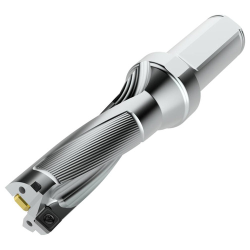 Seco Tools 03080533 | 1.250" Diameter x 1.500" Shank x 7.556" OAL 88 Degree Cutting Edge Angle Indexable Insert Drill