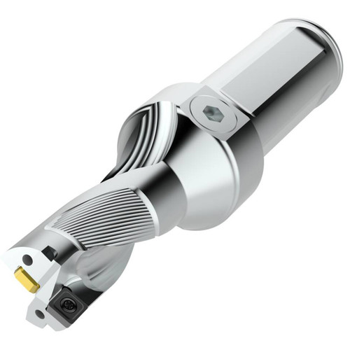 Seco Tools 03080738 | 1.375" Diameter x 1.500" Shank x 6.878" OAL 88 Degree Cutting Edge Angle Indexable Insert Drill