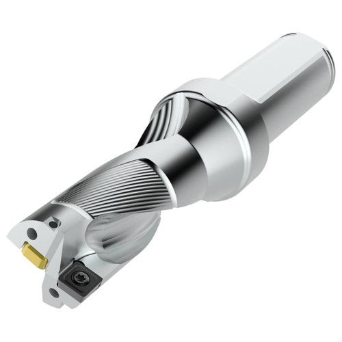 Seco Tools 03080808 | 34.00mm Diameter x 32.00mm Shank x 158.00mm OAL 88 Degree Cutting Edge Indexable Insert Drill