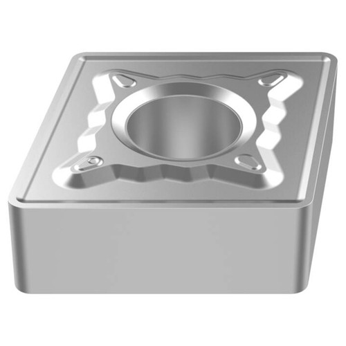 Seco Tools 03096312 | CN1204 Size x 0.500" Inscribed Circle Diameter x 0.063" Radius x 0.187" Thickness 4 Cutting Edge Carbide Turning Insert