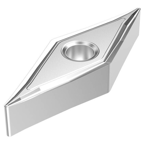 Seco Tools 03096609 | VNMG160408-MF2 0.375" Inscribed Circle Diameter 0.032" Radius x 0.187" Thickness 4 Cutting Edge Carbide Turning Insert