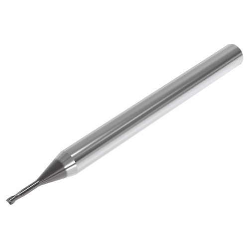 Seco Tools 03171134 | 3.00mm Diameter x 4.00mm Shank x 0.15mm Radius x 60.00mm OAL 2 Flute 30 Degree Helix Angle SIRON-A Coated Carbide Corner Radius End Mill