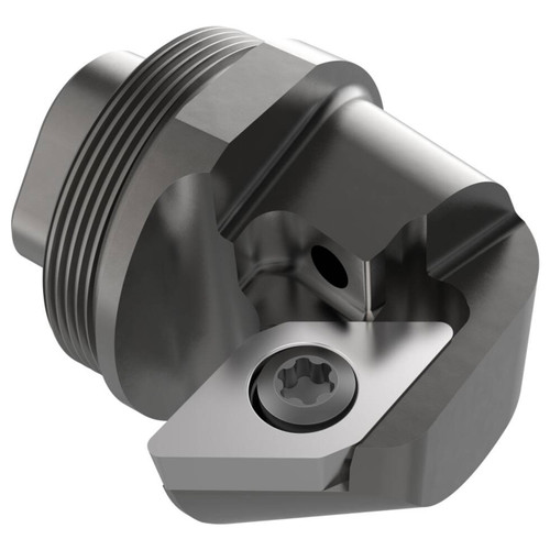 Seco Tools 03211327 | 0.984" Diameter x 0.472" Length x 0.669" Width 93 Degree Cutting Edge Angle Modular Cutting Head