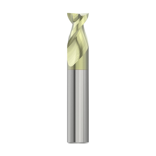 Seco Tools 10022715 | A245.375D1S.0Z2 0.375" Diameter x 0.375" Shank x 2.500" OAL 2 Flute 45 Degree Helix Angle ANF Coated Carbide Square End Mill