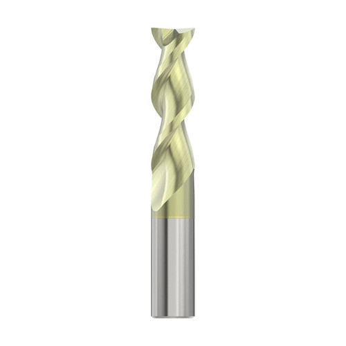 Seco Niagara Cutter 10022722 | A245.625D3S.0Z2 0.625" Diameter x 0.625" Shank x 3.500" OAL 2 Flute 45 Degree Helix Angle ANF Coated Carbide Square End Mill