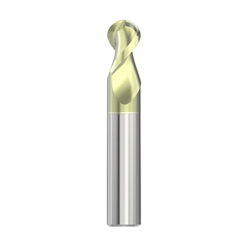 Seco Tools 10022735 | AB245.375D1B.0Z2 0.375" Diameter x 0.375" Shank x 2.500" OAL 2 Flute 45 Degree Helix Angle ANF Coated Carbide Square End Mill