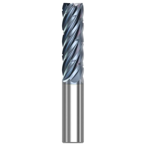 Seco Tools 10115881 | SCS638R.750D2R030.0Z6 0.750" Diameter x 0.750" Shank x 0.030" Radius x 4.000" OAL 6 Flute HTA Coated Carbide Corner Radius End Mill
