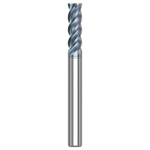 Seco Tools 10115927 | STR440.2.250D3R060.0Z4 0.250" Diameter x 0.250" Shank x 0.060" Radius x 2.500" OAL 4 Flute HTA Coated Carbide Corner Radius End Mill