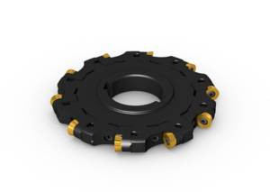 Seco Tools 02599495 | 335.18-05.00-0809R-R6 129.00mm Diameter x 13.91mm Functional Length x 90 Degree Cutting Edge Angle Indexable Slotting Cutter