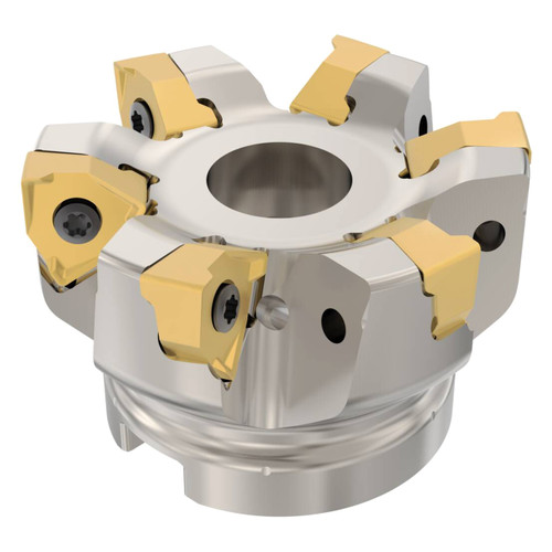 Seco Tools 02623194 | R220.96-0063-08-6A 63.00mm Diameter x 40.00mm Functional Length x 90 Degree Cutting Edge Angle Indexable Square-Shoulder Face Mill