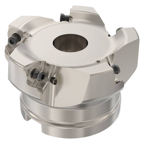 Seco Tools 02623197 | R220.96-0080-08-5A 80.00mm Diameter x 50.00mm Functional Length x 90 Degree Cutting Edge Angle Indexable Square-Shoulder Face Mill