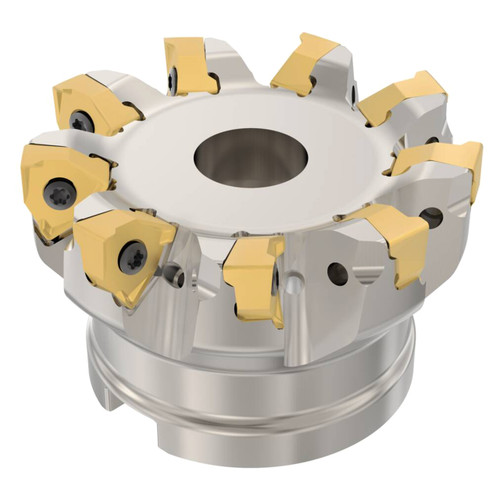 Seco Tools 02623200 | R220.96-0080-08-9A 80.00mm Diameter x 50.00mm Functional Length x 90 Degree Cutting Edge Angle Indexable Square-Shoulder Face Mill