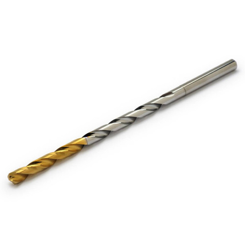 Seco Tools 02712384 | SD216A-3.5-60-4R1 3.50mm Diameter x 4.00mm Shank x 99.00mm OAL x 40 Degree Helix Angle 2 Cutting Edge Carbide Extra Long Drill Bit