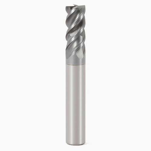 Seco Tools 02733849 | 554080SZ4.0 8.00mm Diameter x 8.00mm Shank x 60.00mm OAL x 48 Degree Helix Angle 4 Cutting Edge SIRON Coated Carbide Square End Mill