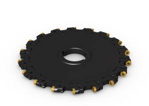 Seco Tools 02740500 | 335.18-10.00-XL0506N-R4 254.00mm Diameter x 11.94mm Functional Length x 90 Degree Cutting Edge Angle Indexable Slotting Cutter