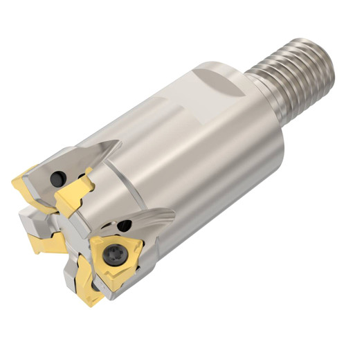 Seco Tools 02770543 | R217.96-01.00-12RE-04-5A 25.40mm Diameter x 39.88mm Functional Length x 90 Degree Cutting Edge Angle Indexable Square-Shoulder End Mill