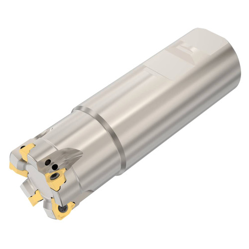 Seco Tools 02770602 | R217.96-01.25-3-04-5A 31.75mm Diameter x 31.75mm Shank x 101.60mm OAL Indexable Square-Shoulder End Mill