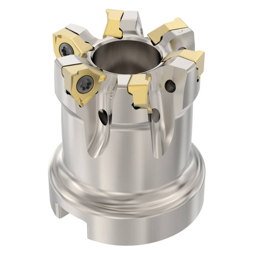 Seco Tools 02841306 | R220.96-0032-04-6A 32.00mm Diameter x 40.00mm Functional Length x 90 Degree Cutting Edge Angle Indexable Square-Shoulder Face Mill