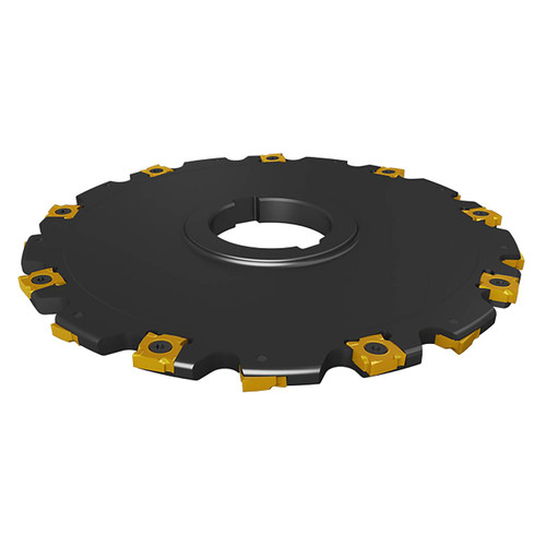 Seco Tools 02869723 | 335.19-06.00-0.25-7 152.40mm Diameter x 9.53mm Functional Length x 90 Degree Cutting Edge Angle Indexable Slotting Cutter