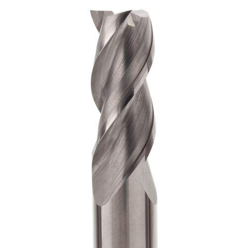 Seco Tools 02881816 | JS413080D3SZ3.0 8.00mm Diameter x 8.00mm Shank x 85.00mm OAL x 40 Degree Helix Angle 3 Flute Uncoated Carbide Square End Mill