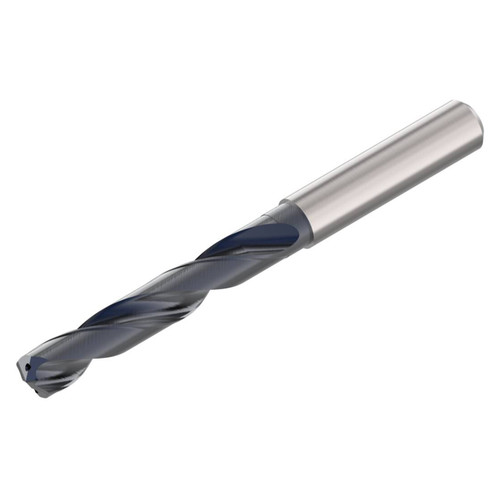 Seco Tools 02898035 | SD1105A-1810-077-20R1 18.10mm Diameter x 20.00mm Shank x 153.00mm OAL x 30 Degree Helix Angle 2 Cutting Edge Carbide Jobber Length Drill Bit