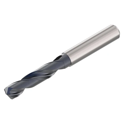 Seco Tools 02899110 | SD1103-1350-043-14R1 13.50mm Diameter x 14.00mm Shank x 107.00mm OAL x 30 Degree Helix Angle 2 Cutting Edge Carbide Screw Machine Length Drill Bit